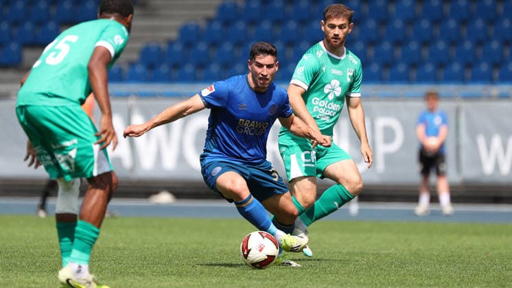 Eintracht vs. RAAL La Louviere, Testspiel Braunschweig, 01.08.2026, Fußball, Herren, Saison 2026 2027, Testspiel, Eintracht Braunschweig vs. RAAL La Louviere: Robin Heußer (Eintracht Braunschweig) Deutschland