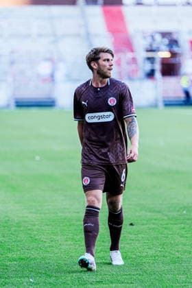 Deutschland: Fußball 2. Bundesliga 2026 27, Vorbereitungsspiel FC St. Pauli vs Deportivo de A Coruna Millerntor-Stadion (Hamburg): Marcus Mathisen (FC St. Pauli, 6), Freisteller Copyright: xStefanxTrochax