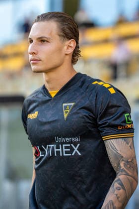 Daniel Starodid (Alemannia Aachen, 09) Roda Kerkrade vs. Alemannia Aachen, Fussball, Internationales Testspiel, Saison 2026 2027, 01.08.2026 Roda Kerkrade vs. Alemannia Aachen, Fussball, Internationales Testspiel, Saison 2026 2027, 01.08.2026 Kerkrade Copyright: xEibner-Pressefoto J.xDerondeaux EP_JDU