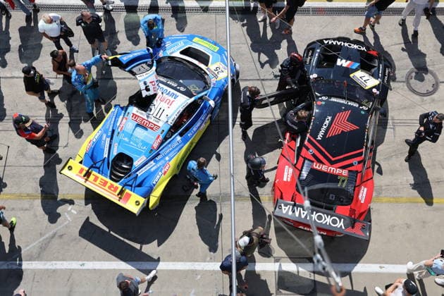 RECORD DATE NOT STATED 25 Ben Doerr (Butzbach GER) Phil Doerr (Butzbach GER) Volker Strycek (Dehrn GER), McLaren 720S GT3, Team: Doerr Motorsport (GER) und 77 Jens Klingmann (Ismaningen GER) Ugo de Wilde (BEL) Tim Tramnitz (Hamburg GER), BMW M4 GT3 EVO, Team: Schubert Motorsport (GER) GER, Motorsport, Nuerburgring Langstrecken Serie 2026, NLS, 6h ADAC Ruhr-Pokal-Rennen, Rennen 7, Nuerburgring, Deutschland, Rheinland-Pfalz, 01.08.2026 GER, Motorsport, Nuerburgring Langstrecken Serie 2026, NLS, 6h ADAC Ruhr-Pokal-Rennen, Rennen 7, Nuerburgring, Deutschland, Rheinland-Pfalz, 01.08.2026 Nuerburg Copyright: xEibner-Pressefoto JuergenxAugstx EP_JAT