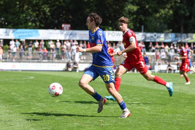 Fußball I Herren I Saison 2026 2027 I Regionalliga Nord I 1.Spieltag I Eintracht Norderstedt - SV Atlas Delmenhorst I 02.08.2026 Lucas Bauer (20, SV Atlas Delmenhorst) Copyright: xLobeca RalfxHomburgx