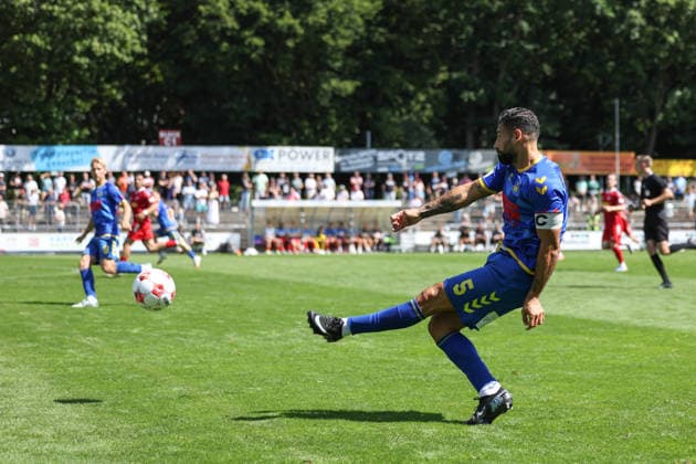 Fußball I Herren I Saison 2026 2027 I Regionalliga Nord I 1.Spieltag I Eintracht Norderstedt - SV Atlas Delmenhorst I 02.08.2026 Ibrahim Temin (5, SV Atlas Delmenhorst) Copyright: xLobeca RalfxHomburgx