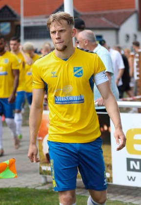 Foto : Todesfeldes Kapitän Pawel Erfmann Fussball Regionalliga Nord , 1. Spieltag am So. 02.08.2026 SV Todesfelde - FC St. Pauli II