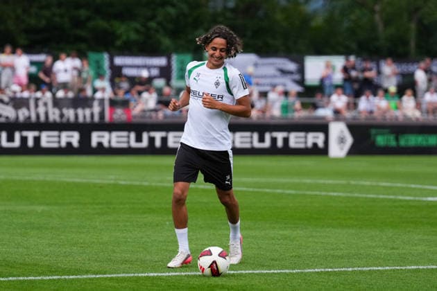 02.08.2026, xydrx, Fußball, Trainingslager, Borussia Mönchengladbach, Saison 2026 2027, Stadion am Birkenmoos: Wael Mohya (Borussia Moenchengladbach, 36) DFB regulations prohibit any use of photographs as image sequences and or quasi-video. Copyright: HMBxMedia YannisxDreimann