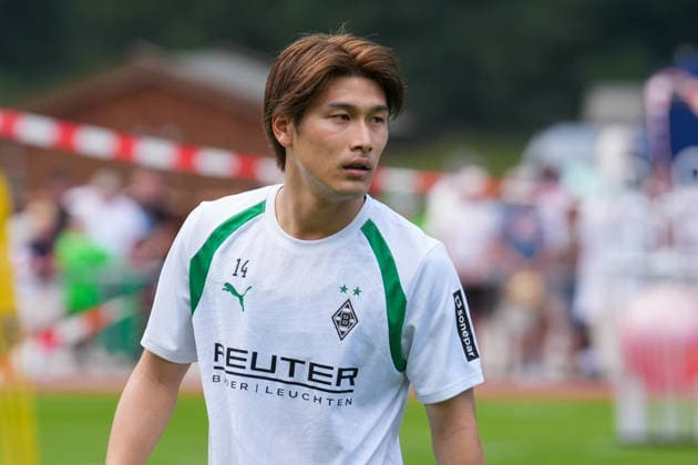 02.08.2026, xydrx, Fußball, Trainingslager, Borussia Mönchengladbach, Saison 2026 2027, Stadion am Birkenmoos: Daiki Hashioka (Borussia Moenchengladbach, 14) DFB regulations prohibit any use of photographs as image sequences and or quasi-video. Copyright: HMBxMedia YannisxDreimann