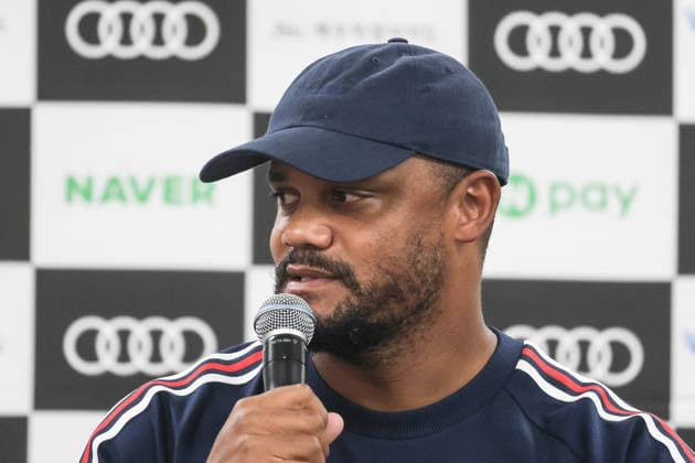 SKO, Vincent Kompany, Trainer FC Bayern Muenchen, Pressekonferenz FC Bayern Muenchen vor dem Testspiel bei Jeju SK, Saison 2026-27, 03.08.2026 Bayern Muenchen Suedkorea Jeju Copyright: xEibner-Pressefotox EP_JNL