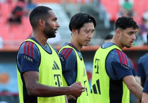 SKO, Jonathan Tah (FC Bayern Muenchen 4), Oeffentliches Training FC Bayern Muenchen vor dem Testspiel bei Jeju SK, Saison 2026-27, 03.08.2026 Bayern Muenchen Suedkorea Copyright: xEibner-Pressefotox EP_JNL