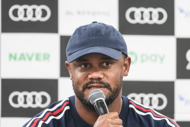 SKO, Vincent Kompany, Trainer FC Bayern Muenchen, Pressekonferenz FC Bayern Muenchen vor dem Testspiel bei Jeju SK, Saison 2026-27, 03.08.2026 Bayern Muenchen Suedkorea Jeju Copyright: xEibner-Pressefotox EP_JNL