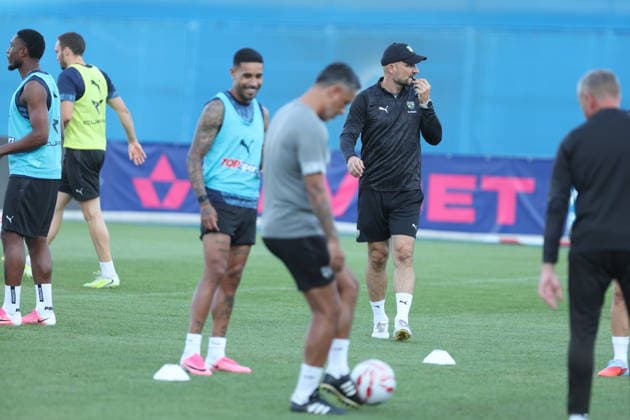 Croatia, Zagreb, 030826. Maksimir Stadium. Training of Kauno Zalgiris before the match of the third round of UEFA Champions League qualification against GNK Dinamo. In the photo: Zeljko Sopic. Photo: Ranko Suvar CROPIX Zagreb Croatia Copyright: xxRankoxSuvarx zalgiris_trening7-030826