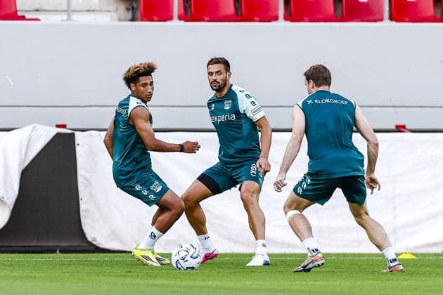 Athens , 03-08-2026 , Stadio Georgios Karaiskakis , third qualifying round of the Champions League , season 2026 2027 , training NEC in Athens , picture shows , Dusan Tadic Training NEC Athens  x205435271x Copyright:
