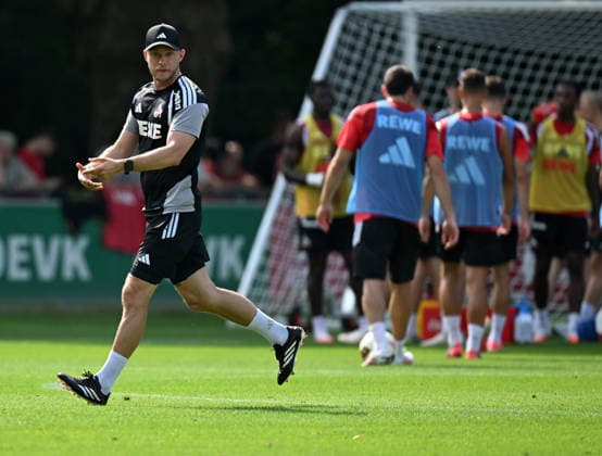 03.08.2026, xophax, Fussball 1.Bundesliga, 1.FC Koeln Training am Geissbockheim des 1.FC Köln. Trainer Rene Wagner ( 1.FC Köln ) Köln