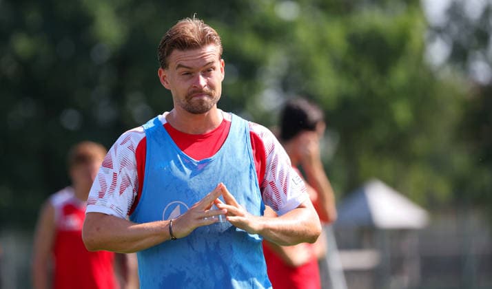 04.08.2026, Deutschland, Grassau, Fußball Bundesliga, Saison 2026 2027, Trainingslager VfB Stuttgart, Maximilian Mittelstädt