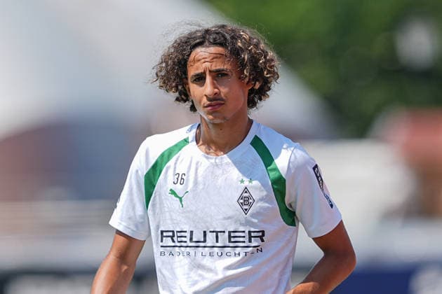 04.08.2026, xydrx, Fußball, Trainingslager, Borussia Mönchengladbach, Saison 2026 2027, Stadion am Birkenmoos: Wael Mohya (Borussia Moenchengladbach, 36) DFB regulations prohibit any use of photographs as image sequences and or quasi-video. Copyright: HMBxMedia YannisxDreimann