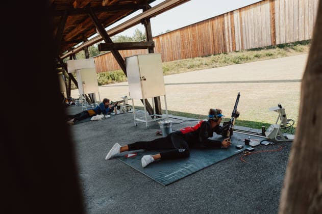 VARIOUS SPORTS - World Championship, WM, Weltmeisterschaft 2026 WIENER NEUSTADT,AUSTRIA,04.AUG.26 - VARIOUS SPORTS - CISM World Championship 2026, military pentathlon. Image shows Philipp Eidler (AUT).  GEPAxpictures xAlexanderxSolc