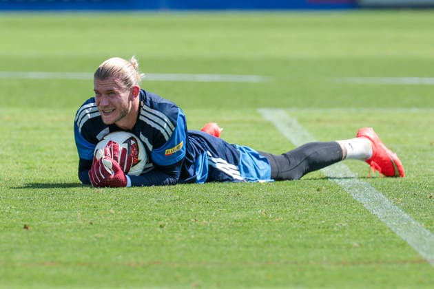04.08.2026, Fussball, Training des FC Schalke 04. Torwart Loris Karius (FC Schalke 04). Gelsenkirchen Trainingsgelände FC Schalke 04 NRW Deutschland xRHR-FOTO YYx Copyright: RHR-FOTOx RHR-FOTO YY
