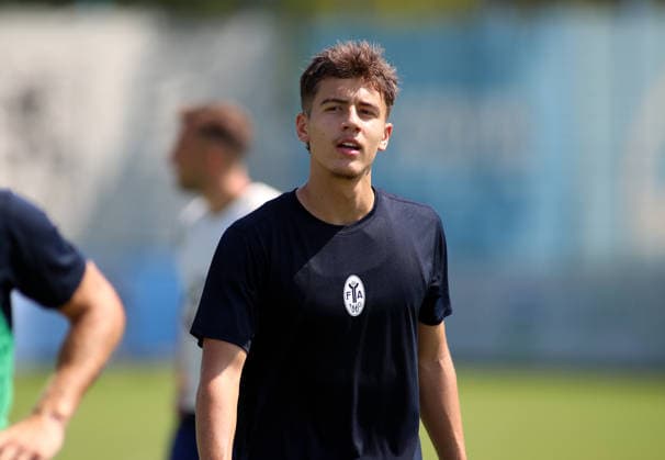 Fussball, Herren, Regionalliga Bayern, Saison 2026 2027, TSV 1860 München, Training Loris Husic (TSV 1860 München) Kopf, Oberkörper, stehend