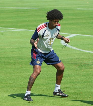 04.08.2026, FC Bayern Muenchen, Training, Saebenerstrasse Muenchen , Fussball, im Bild: Dante (FCBII)