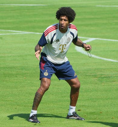 04.08.2026, FC Bayern Muenchen, Training, Saebenerstrasse Muenchen , Fussball, im Bild: Dante (FCBII)