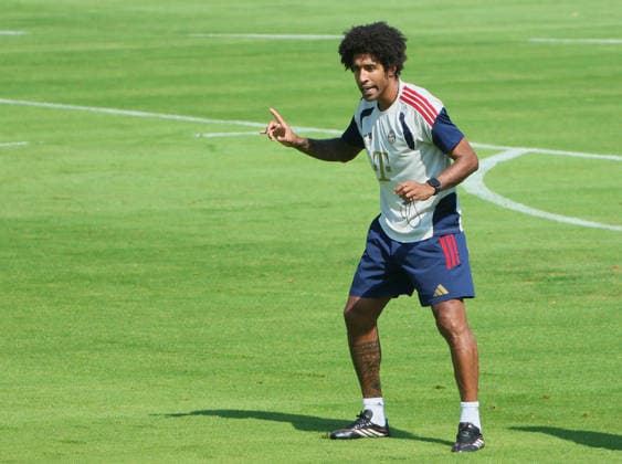 04.08.2026, FC Bayern Muenchen, Training, Saebenerstrasse Muenchen , Fussball, im Bild: Dante (FCBII)
