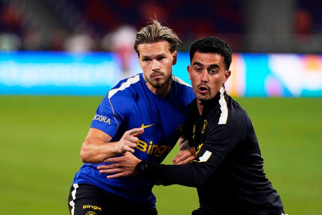 HONGKONG-SOCCER FOOTBALL-FEST Mykhailo Mudryk of Chelsea Football Club during open training at Kai Tan Stadium during the Hong Kong Football Festival 2026 in Hong Kong, August 4, 2026. NEXPHER Vernon Yuen HONG KONG