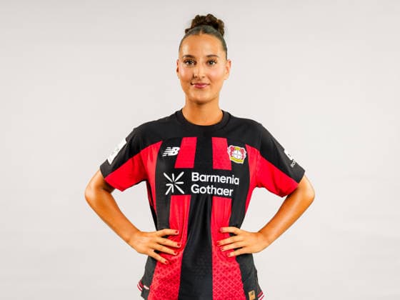 Sana Coskun; Bayer 04 Leverkusen; 1.BL Frauen, Porträttermin 2026 2027, Sana Coskun; Bayer 04 Leverkusen; 1.BL Women, portrait appointment 2026 2027, Leverkusen BayArena NRW Germany