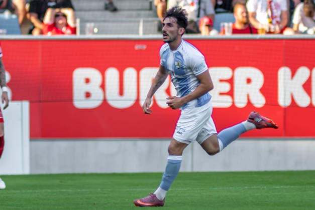 Chemnitz, Deutschland 04. August 2026: Regionalliga Nordost - 2026 2027 - Sp. 3 - Chemnitzer FC gegen FSV Zwickau Im Bild: Domenico Alberico (CFC) Copyright: xFotostandx xNachtigallx