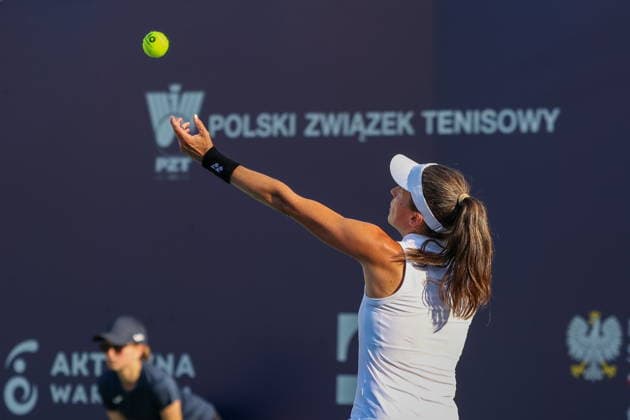 WARSZAWA 04.08.2026 TURNIEJ WTA, Tennis Damen 125 WARSAW T-MOBILE POLISH OPEN - DEBEL CWIERCFINAL --- TENNIS TOURNAMENT WTA 125 WARSAW T-MOBILE POLISH OPEN - DOUBLES QUARTERFINAL MATCH ALICJA ROSOLSKA FOT. ANNA KLEPACZKO FOTOPYK NEWSPIX.PL --- newspix.pl