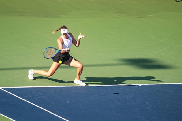 Warszawa 04.08.2026. Tennis. WTA, Tennis Damen 125 Warsaw T-Mobile Polish Open, day 3, Warsaw, Poland --- Tenis. Turniej WTA 125 Warsaw T-Mobile Polish Open, dzien 3, Warszawa Persons shown : Martyna Kubka Fot. Kai Taller Arena Akcji NEWSPIX.PL --- newspix.pl