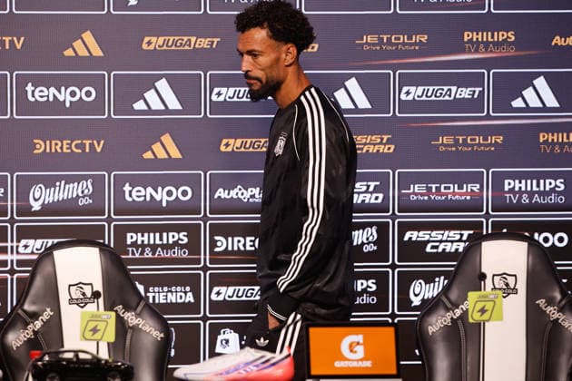 Futbol, Presentacion oficial de Vozinha El nuevo portero de Colo Colo Josimar Jose Evora Dias, mas conocido como Vozinha es presentado oficialmente para unirse al plantel este segundo semestre 04 08 2026 Diego Martin Photosport Football, Presentation of Vozinha The new goalkeeper of Colo Colo Josimar Jose Evora Dias, alias Vozinha, is presented officially 04 08 2026 Diego Martin Photosport Presentacion de Vozinha en Colo Colo