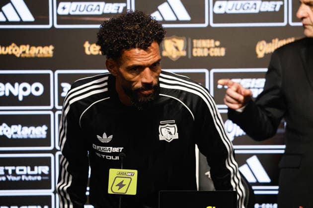 Futbol, Presentacion oficial de Vozinha El nuevo portero de Colo Colo Josimar Jose Evora Dias, mas conocido como Vozinha es presentado oficialmente para unirse al plantel este segundo semestre 04 08 2026 Diego Martin Photosport Football, Presentation of Vozinha The new goalkeeper of Colo Colo Josimar Jose Evora Dias, alias Vozinha, is presented officially 04 08 2026 Diego Martin Photosport Presentacion de Vozinha en Colo Colo
