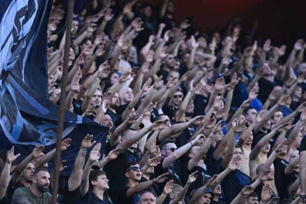 Croatia, Zagreb, 040826. Maksimir Stadium. Football match of the third round of UEFA Champions League qualification, GNK Dinamo - FK Kauno Zalgiris. Photo: Damir Krajac CROPIX Copyright: xxDamirxKrajacx dk_dinamo_kauno36-040826