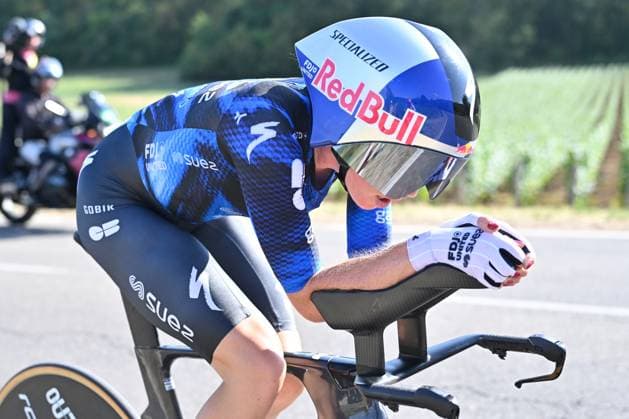 04.08.2026 --- Lacets de Marsannay, Frankreich --- Radsport --- Tour De France Femmes --- 4. Etappe Einzelzeitfahren von Gevrey-Chambertin nach Dijon --- --- Demi Vollering (FDJ United-Suez) Tour De France Femmes stage 4