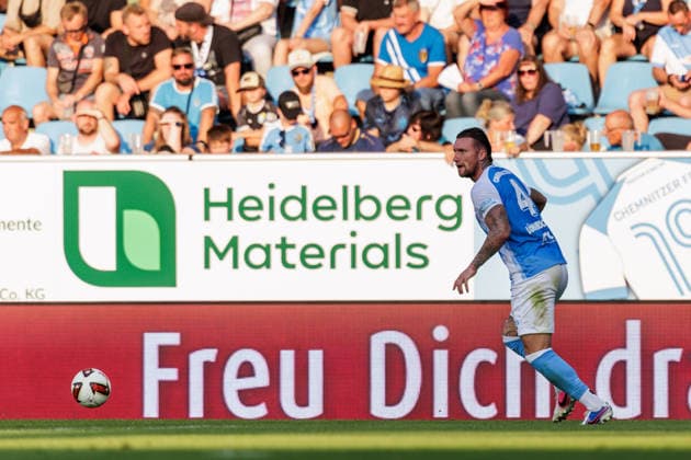 04.08.2026, GER, Regionalliga Nord-Ost, 3. Spieltag, Saison 2026 2027), Chemnitz, Chemnitzer FC - FSV Zwickau Jan Löhmannsröben (Chemnitzer FC 4) Einzelaktion Aktion Chemnitz eins-Stadion - An der Gellertstraße Sachsen Deutschland Copyright: xnordphotoxGmbHx xTrienitzx