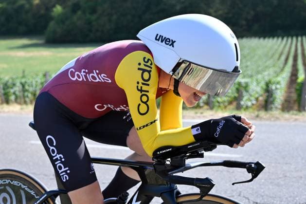 04.08.2026 --- Lacets de Marsannay, Frankreich --- Radsport --- Tour De France Femmes --- 4. Etappe Einzelzeitfahren von Gevrey-Chambertin nach Dijon --- --- Malwina Mul (Cofidis) Tour De France Femmes stage 4