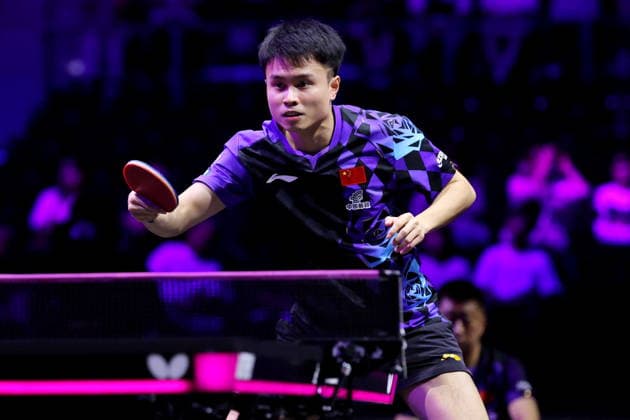 Zhou Qihao (CHN), AUGUST 4, 2026 - Table tennis, Tischtennis : WTT Champions Yokohama 2026 Men s singles round of 32 at Yokohama BUNTAI, Kanagawa, Japan. Noxthirdxpartyxsales  aflo_340073558 NaokixNishimurax