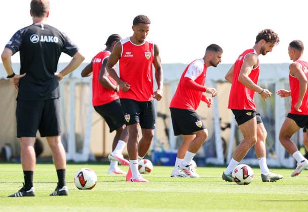 05.08.2026, Deutschland, Grassau, Fußball Bundesliga, Saison 2026 2027, Trainingslager VfB Stuttgart, Nikolas Nartey