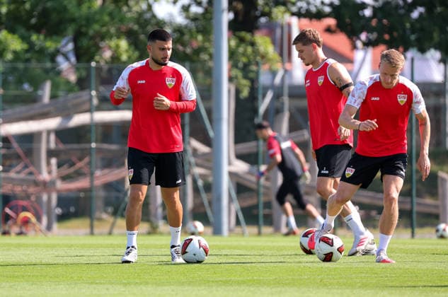05.08.2026, Deutschland, Grassau, Fußball Bundesliga, Saison 2026 2027, Trainingslager VfB Stuttgart, Deniz Undav