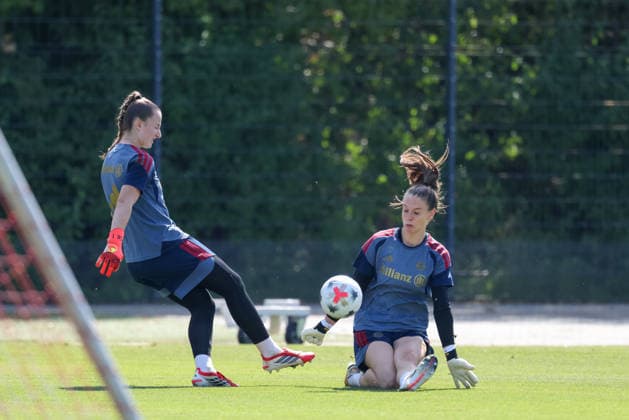 Ena Mahmutovic (FC Bayern Muenchen, 01), GER, FC Bayern Muenchen Frauen Training, Fussball, Google Pixel Frauen-Bundesliga, Saison 2026 2027, 05.08.2026, GER, FC Bayern Muenchen Frauen Training, Fussball, Google Pixel Frauen-Bundesliga, Saison 2026 2027, 05.08.2026 Muenchen Copyright: xEibner-Pressefoto JennixMaulx EP_JML