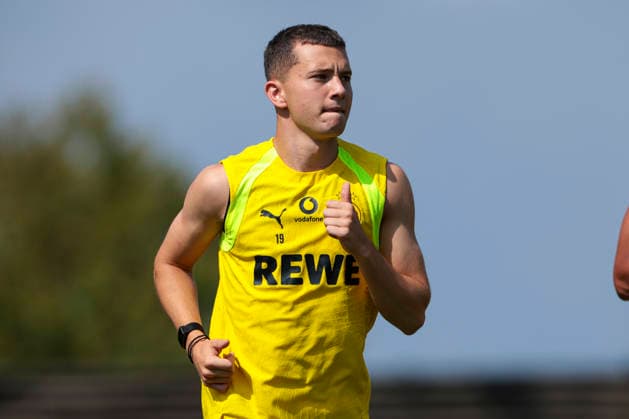 05.08.2026, Fussball, Training von Borussia Dortmund. Konstantinos Karetsas (Borussia Dortmund). Dortmund Trainingsgelände des BVB NRW Deutschland xRHR-FOTO DEx Copyright: DennisxEwert RHR-FOTOx RHR-FOTO DE