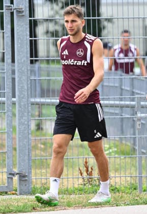 05.08.2026 - Fussball - 2. Fussball - Bundesliga - Saison 2026 2027 - 1. FC Nürnberg Nuernberg FCN ( Club ) - Training - Sportfoto Zink - xwoxzix - Adam Markhiev (6, 1. FC Nürnberg FCN )