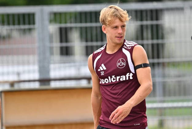 05.08.2026 - Fussball - 2. Fussball - Bundesliga - Saison 2026 2027 - 1. FC Nürnberg Nuernberg FCN ( Club ) - Training - Sportfoto Zink - xwoxzix - Tim Janisch (32, 1. FC Nürnberg FCN )