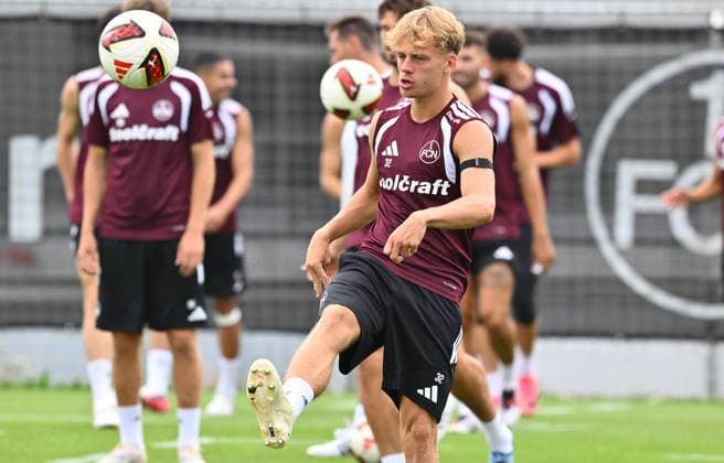 05.08.2026 - Fussball - 2. Fussball - Bundesliga - Saison 2026 2027 - 1. FC Nürnberg Nuernberg FCN ( Club ) - Training - Sportfoto Zink - xwoxzix - Tim Janisch (32, 1. FC Nürnberg FCN )