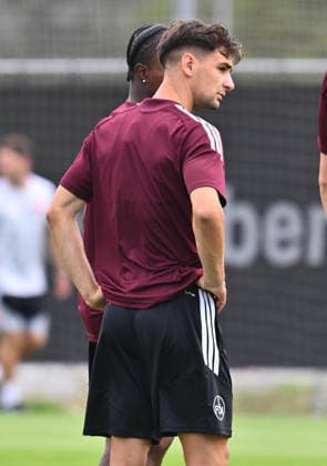 05.08.2026 - Fussball - 2. Fussball - Bundesliga - Saison 2026 2027 - 1. FC Nürnberg Nuernberg FCN ( Club ) - Training - Sportfoto Zink - xwoxzix - Andrea Ceresoli (14, 1. FC Nürnberg FCN )