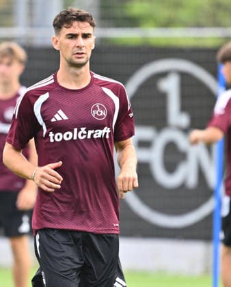 05.08.2026 - Fussball - 2. Fussball - Bundesliga - Saison 2026 2027 - 1. FC Nürnberg Nuernberg FCN ( Club ) - Training - Sportfoto Zink - xwoxzix - Andrea Ceresoli (14, 1. FC Nürnberg FCN )