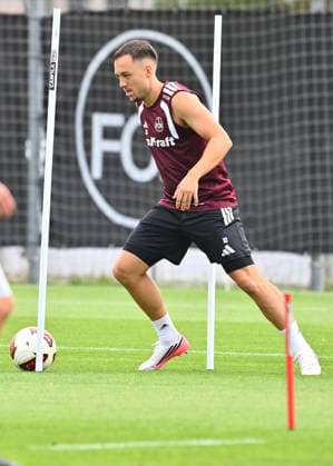 05.08.2026 - Fussball - 2. Fussball - Bundesliga - Saison 2026 2027 - 1. FC Nürnberg Nuernberg FCN ( Club ) - Training - Sportfoto Zink - xwoxzix - Julian Justvan (10, 1. FC Nürnberg FCN )