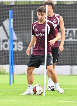 05.08.2026 - Fussball - 2. Fussball - Bundesliga - Saison 2026 2027 - 1. FC Nürnberg Nuernberg FCN ( Club ) - Training - Sportfoto Zink - xwoxzix - Andrea Ceresoli (14, 1. FC Nürnberg FCN )