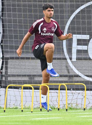 05.08.2026 - Fussball - 2. Fussball - Bundesliga - Saison 2026 2027 - 1. FC Nürnberg Nuernberg FCN ( Club ) - Training - Sportfoto Zink - xwoxzix - Can Yahya Moustfa (28, 1. FC Nürnberg FCN )