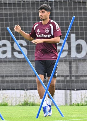 05.08.2026 - Fussball - 2. Fussball - Bundesliga - Saison 2026 2027 - 1. FC Nürnberg Nuernberg FCN ( Club ) - Training - Sportfoto Zink - xwoxzix - Can Yahya Moustfa (28, 1. FC Nürnberg FCN )