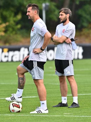 05.08.2026 - Fussball - 2. Fussball - Bundesliga - Saison 2026 2027 - 1. FC Nürnberg Nuernberg FCN ( Club ) - Training - Sportfoto Zink - xwoxzix - Miroslav Miro Klose ( Trainer 1. FC Nürnberg FCN ) Matthias Kreutzer ( Co-Trainer 1. FC Nürnberg FCN )