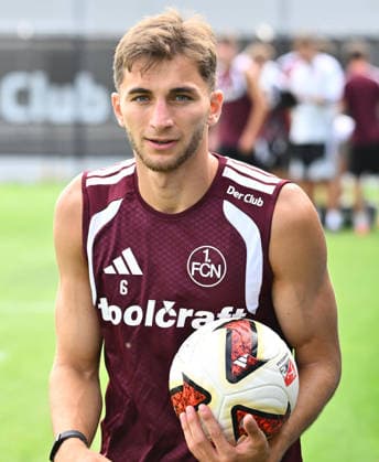 05.08.2026 - Fussball - 2. Fussball - Bundesliga - Saison 2026 2027 - 1. FC Nürnberg Nuernberg FCN ( Club ) - Training - Sportfoto Zink - xwoxzix - Adam Markhiev (6, 1. FC Nürnberg FCN )
